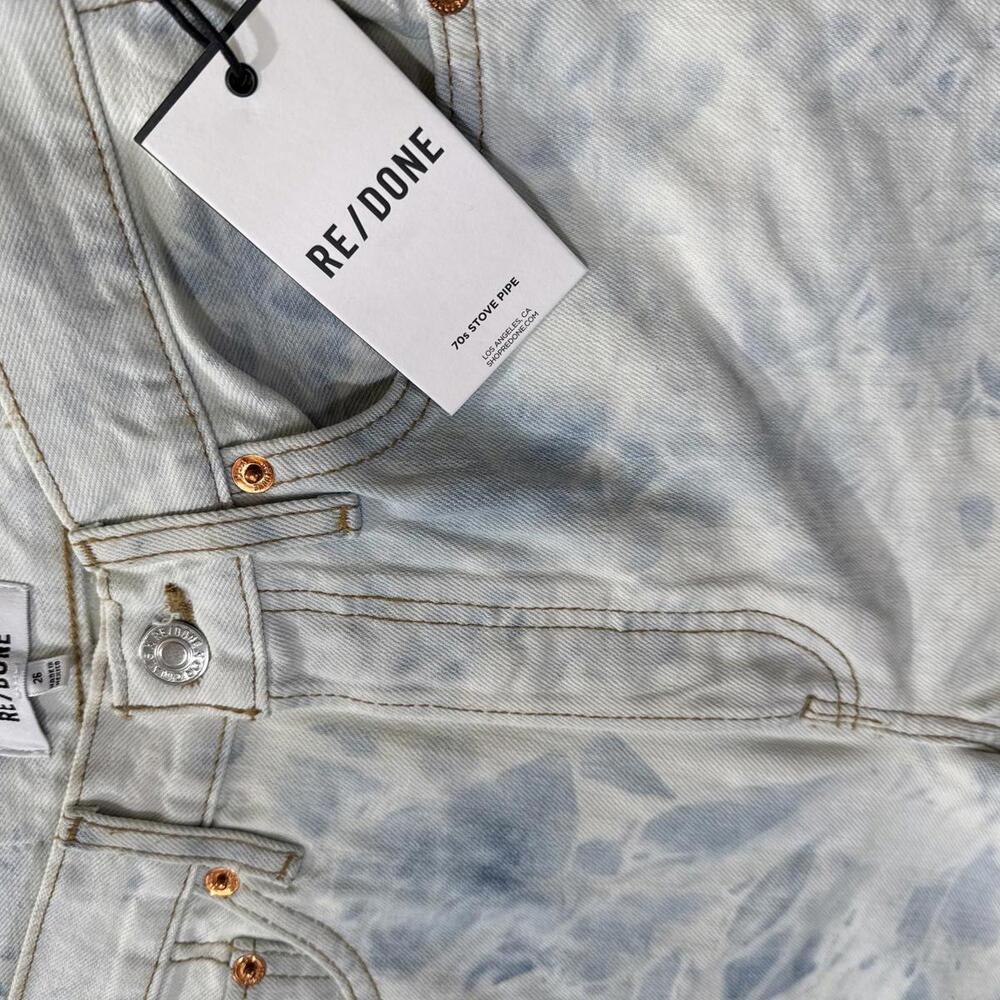 RE/DONE Vintage Style Tie-Dye Jeans Size 26